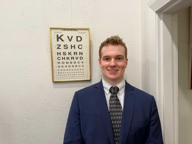 Jayden Simpson optometrist in Nedlands